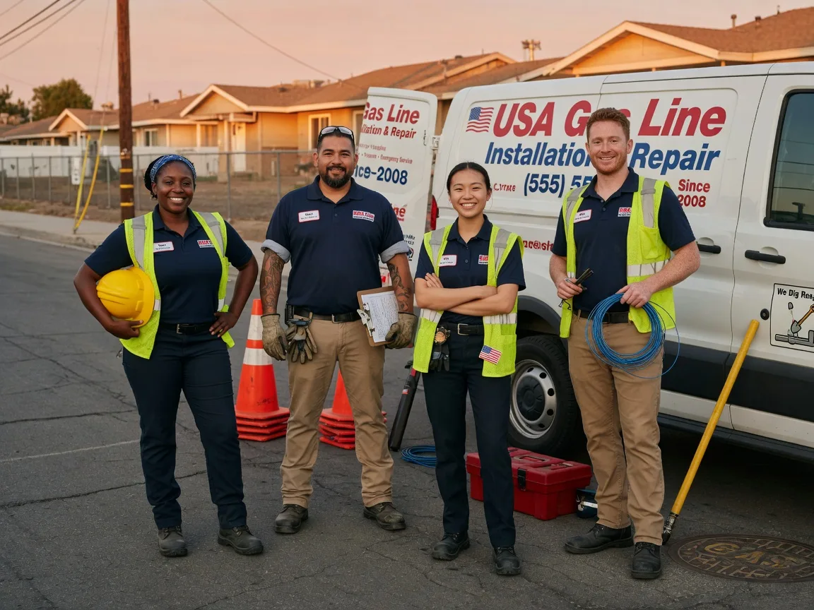 Gas Line Installation company in Fedora, SD
